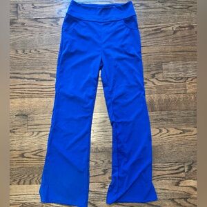 Electric Blue High-Waisted Party Pants | Wide Leg Clubwear | Size L